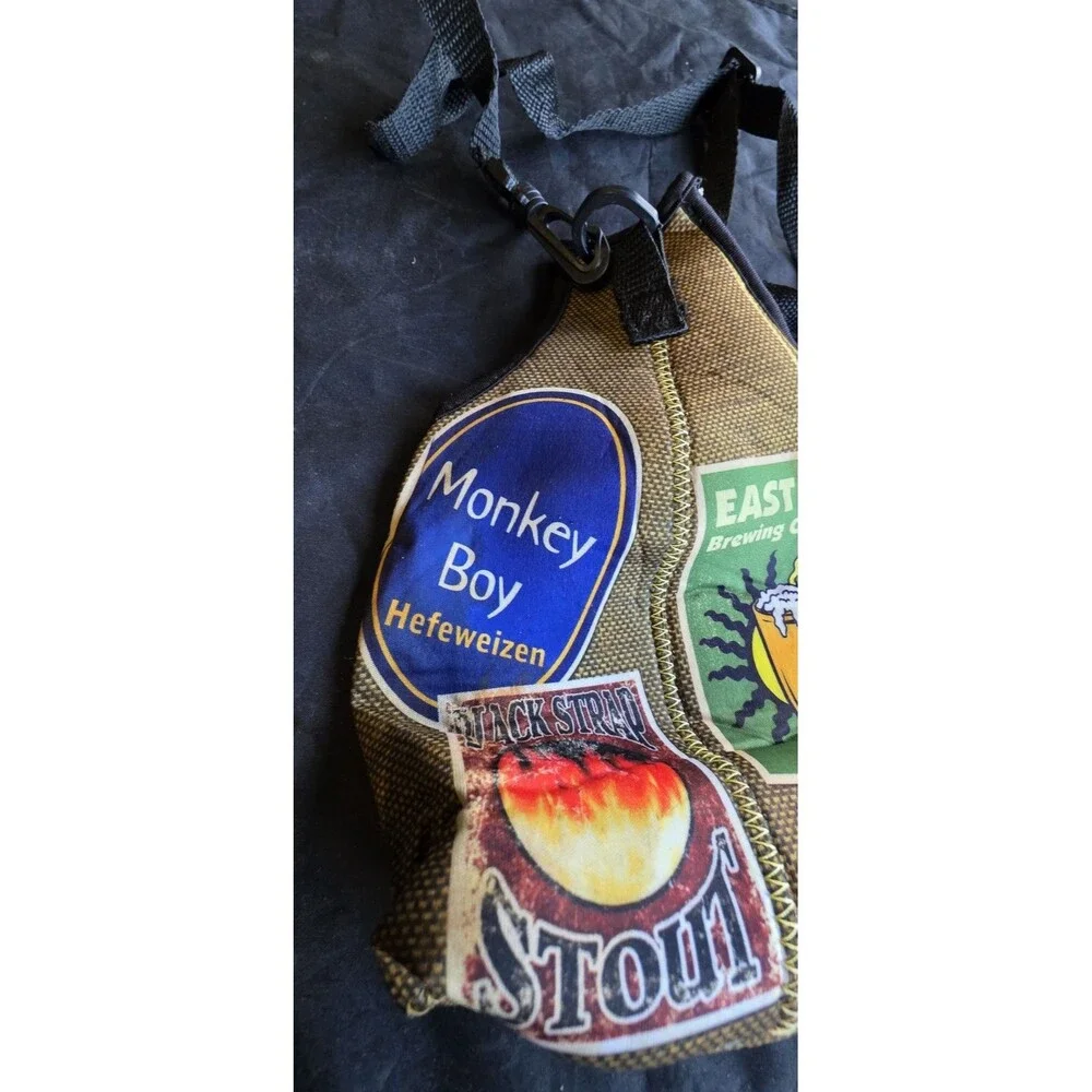 East End Brewing Pittsburgh Thermal Growler Bag With Strap Zip
